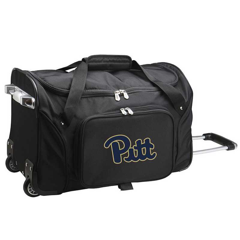 CLPIL401: NCAA Pittsburgh Panthers 22IN WHLD Duffel Nylon Bag